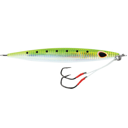 Williamson Kensaki 280 Jig  725  978oz  UV Green Sardine Zebra KSJ280UVGSZ