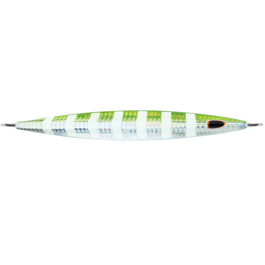 Williamson Kensaki 280 Jig  725  978oz  UV Green Sardine Zebra KSJ280UVGSZ