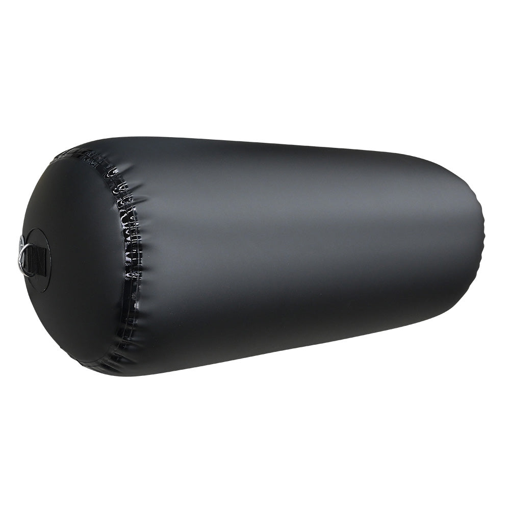 Seipel Marine Specialty Inflatable Fender  12 x 30  Black M3400