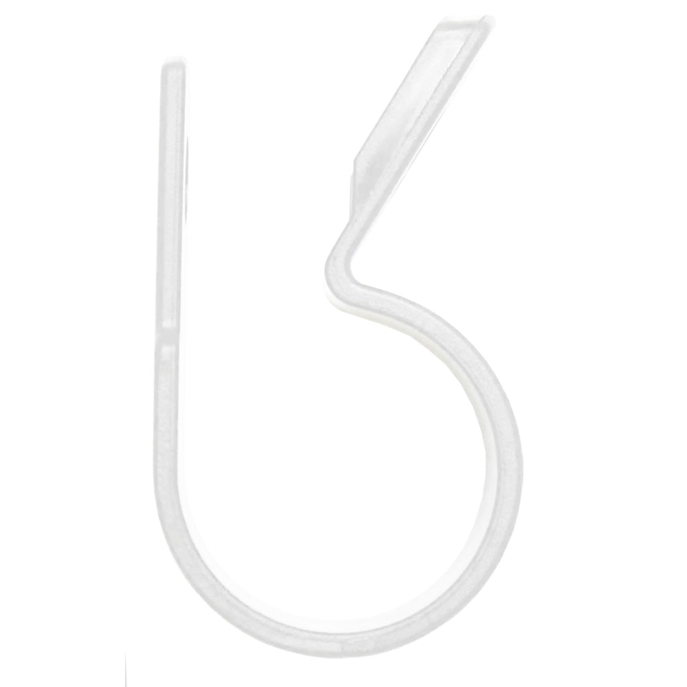 Pacer Nylon CClamps  34  Natural Color  25 Pack BCCH1225