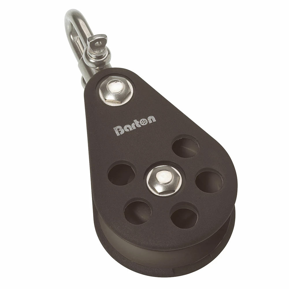 Barton Size 7 70mm Plain Bearing Pulley Block Single Swivel N07130