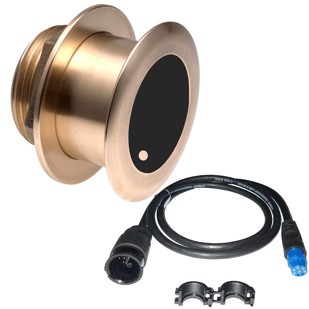 Airmar B175M Bronze 12 Degree ThruHull 1kW fGarmin w8Pin Connector B175C12M8G