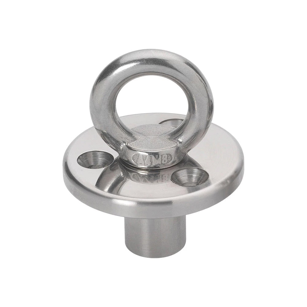 Barton Deck Plate wFixing  Eye wBlanking Plug  M8 Eye 60360