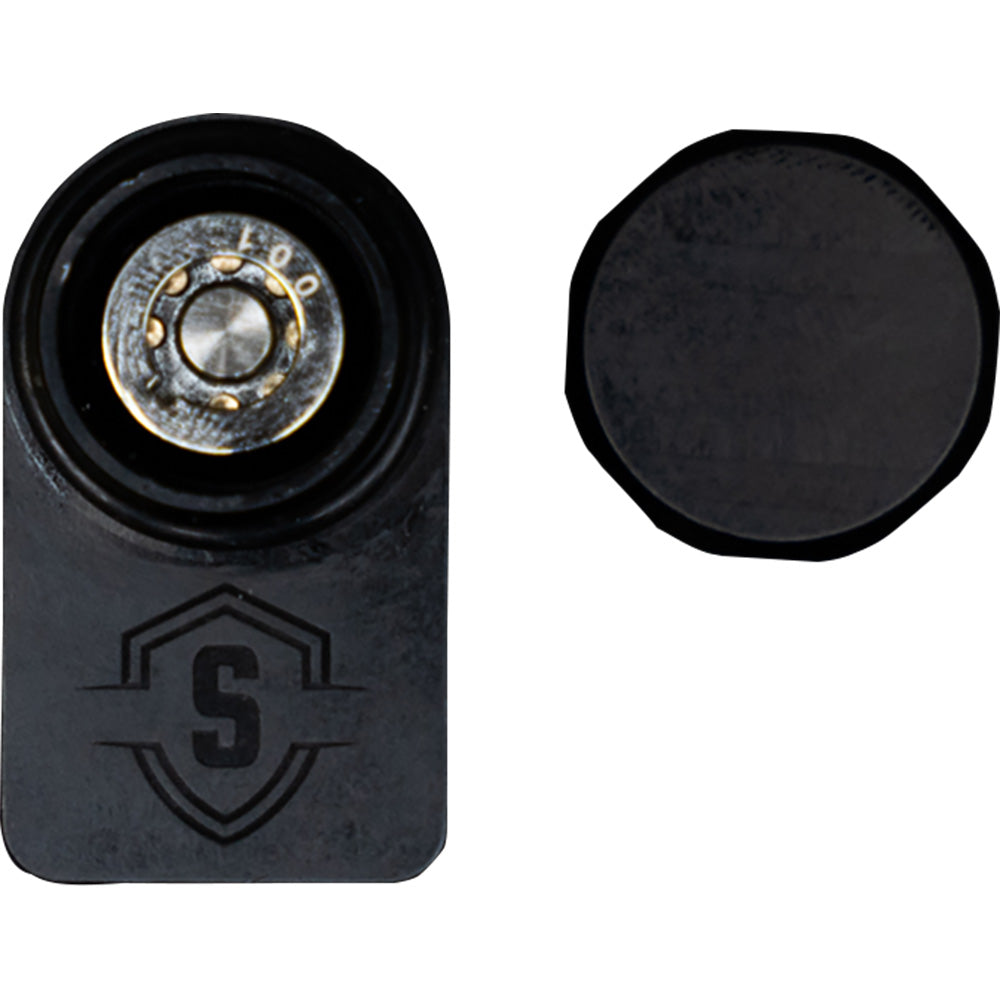 Secure Outdoors Elite Lock  Single  Minn Kota QRB  Black SOELSMKBK