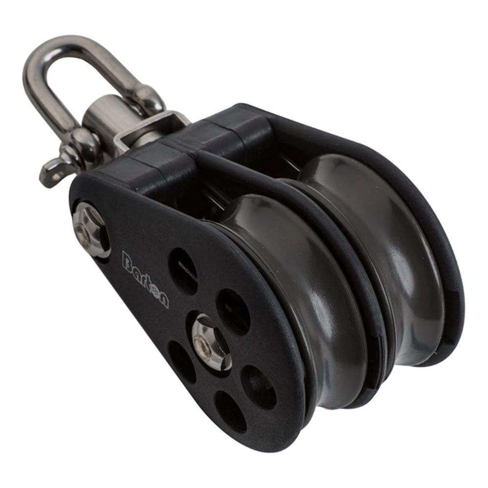 Barton Size 5 54mm Plain Bearing Pulley Block Double Block  Swivel N05230