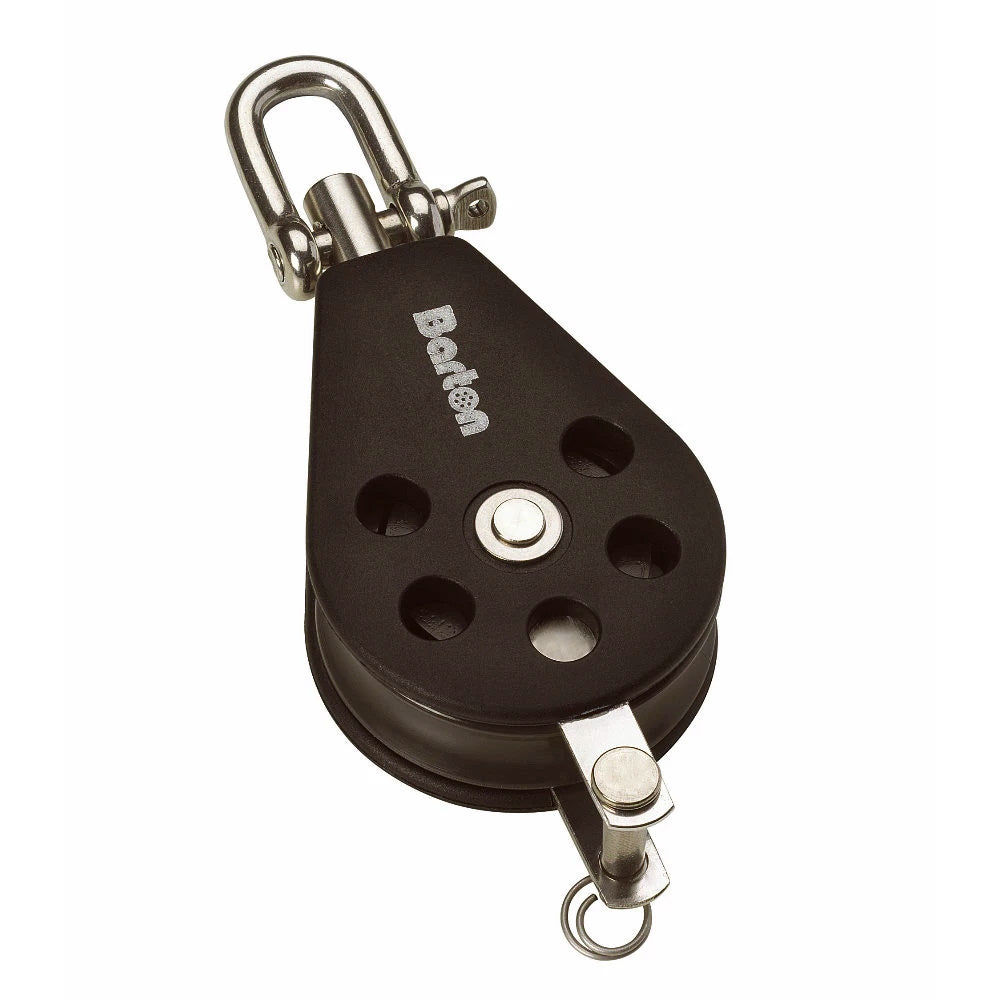 Barton Size 2 35mm Plain Bearing Pulley Block Single Swivel  Becket N02131