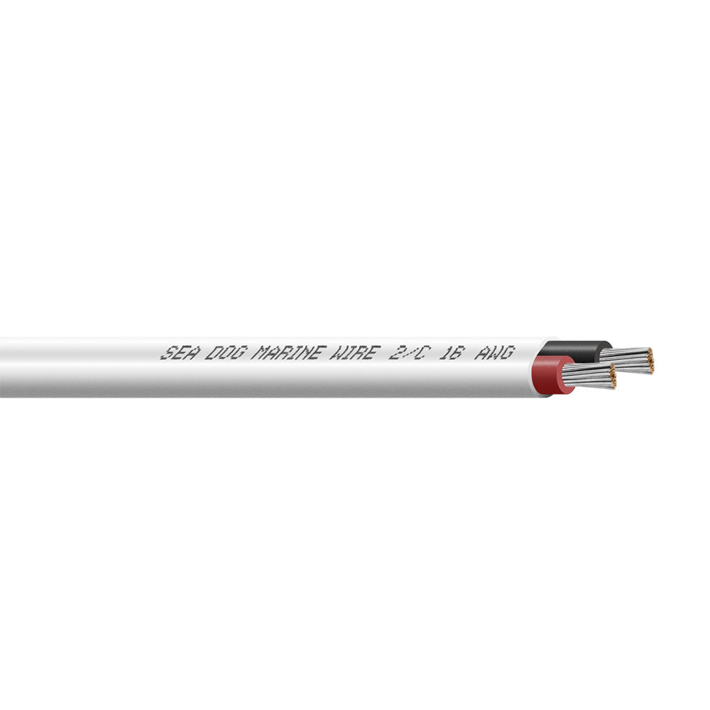 SeaDog 162 Flat Duplex Wire  RedBlack  25 8016200