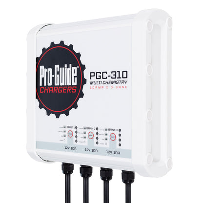 ProGuide 3 Bank OnBoard Battery Charger  12V  30Amp PGC310