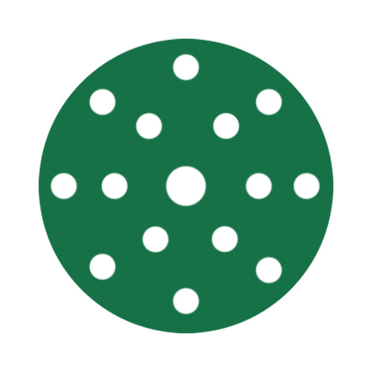 RUPES PROCUT Film Abrasive Discs 150mm 6  15 Holes  P2000 Grit Box of 50pcs 945FD2000