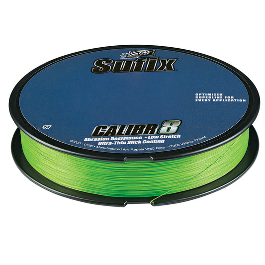 Sufix Calibr8 Braid 300yds 50lb  Neon Lime 694150L