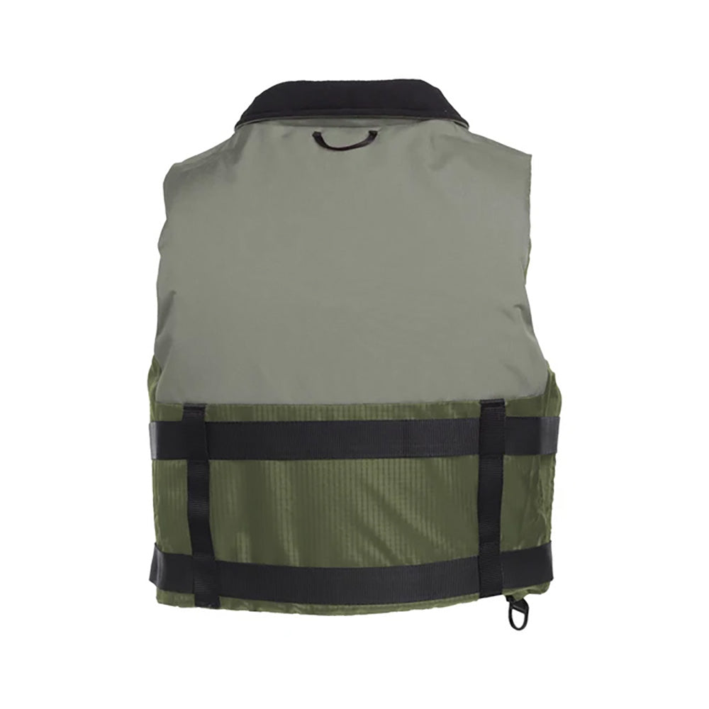 Mustang Accel Foam Vest  GreenGrey  Small MV4627833S