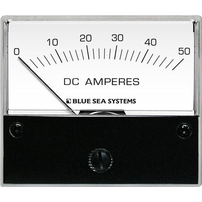 Blue Sea 8022 DC Analog Ammeter  234 Face 050 AMP DC 8022