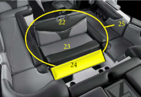 MasterCraft OPTIONAL CENTEREAR CONVERTIBLE FLIP SEAT CUSHION SKIN 2019 XT25