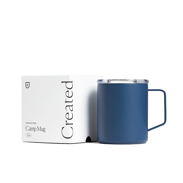 12oz Camp Mug - Pacific Blue