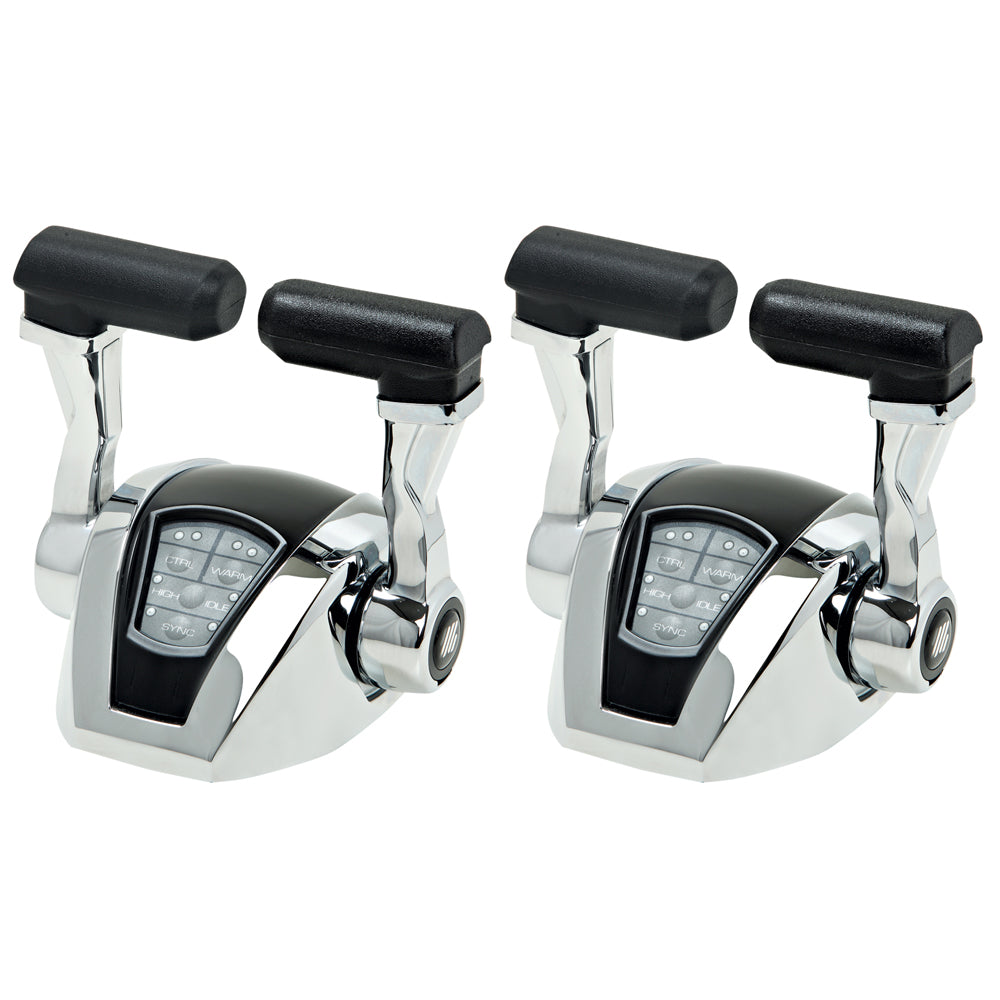 UFlex Power A Electronic Control Package  Dual EngineDual Station  Electronic ThrottleMechanical Shift EM22
