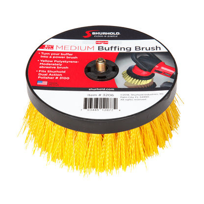 Shurhold 612 Medium Brush fDual Action Polisher 3206
