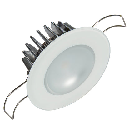 Lumitec Mirage  Flush Mount Down Light  Glass Finish  3Color RedBlue Non Dimming wWhite Dimming 113198