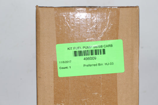 496009 KIT ELECTRIC  FUEL PUMP SB/BB CARB