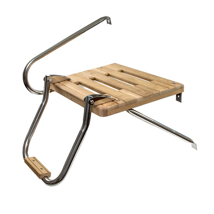 Whitecap Teak Swim Platform wLadder fOutboard Motors 60902
