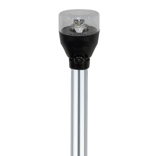 Attwood LED Articulating All Around Light  42 Pole 553042A7