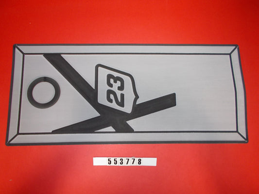 MasterCraft SeaDek step pad WALKOVER HATCH GRAY X23 '16