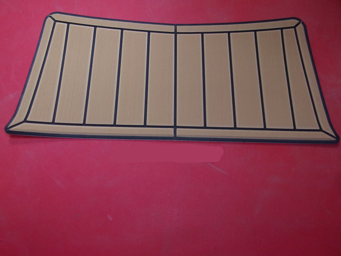 PAD-TRANSOM STEP CENTER TEAK X23 16
