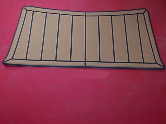 PAD-TRANSOM STEP CENTER TEAK X23 16