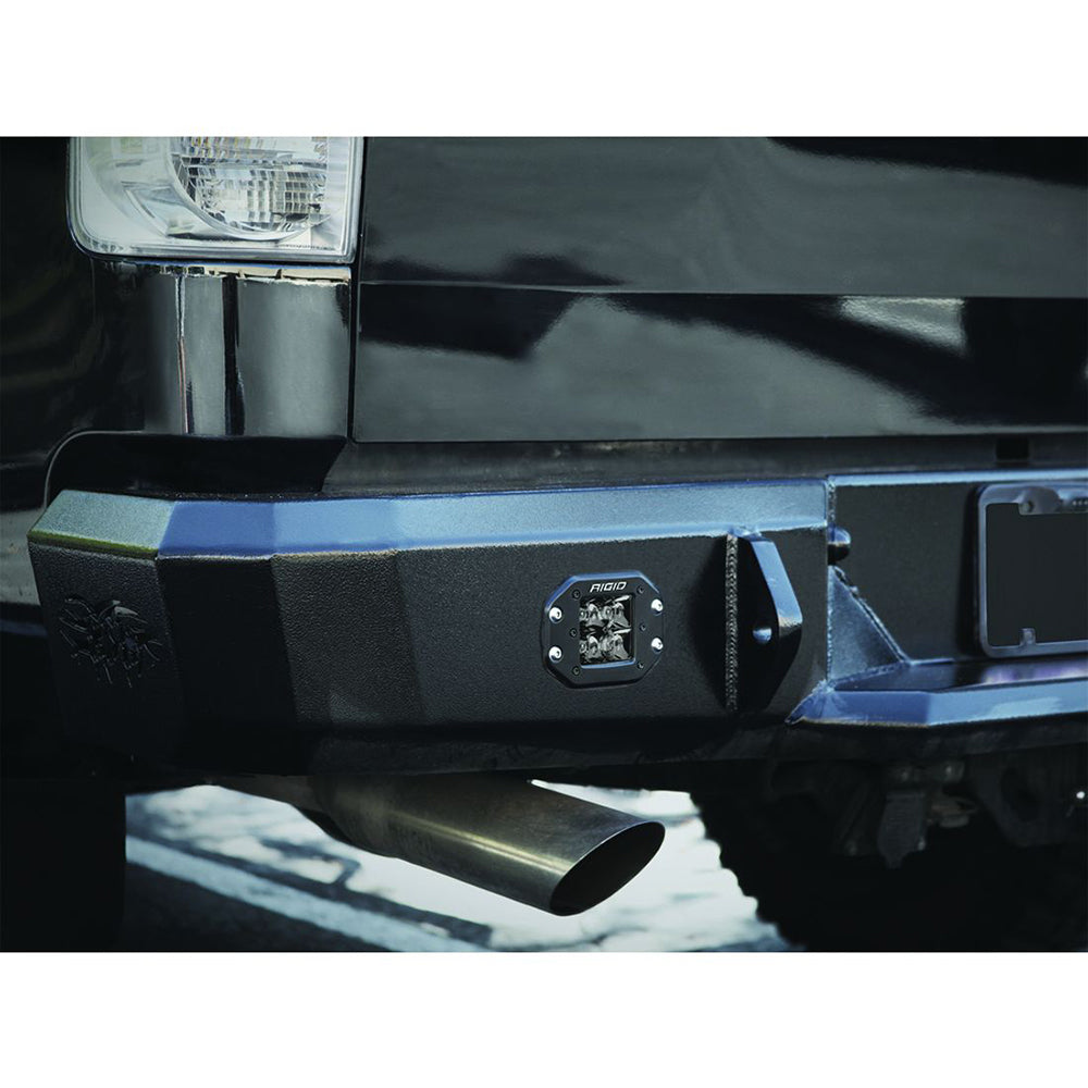 RIGID Industries DSeries PRO Flush Mount  Spot LED  Midnight Edition  Pair  Black 212213BLK