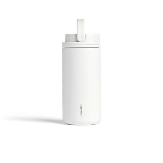 12oz Nomad Grip Tumbler - White