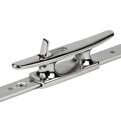 Schaefer MidRail ChockCleat Stainless Steel  1 7074