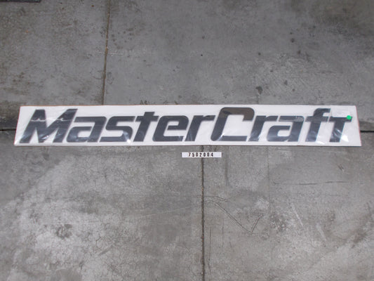 MasterCraft Decal SM Black Satin 7502004