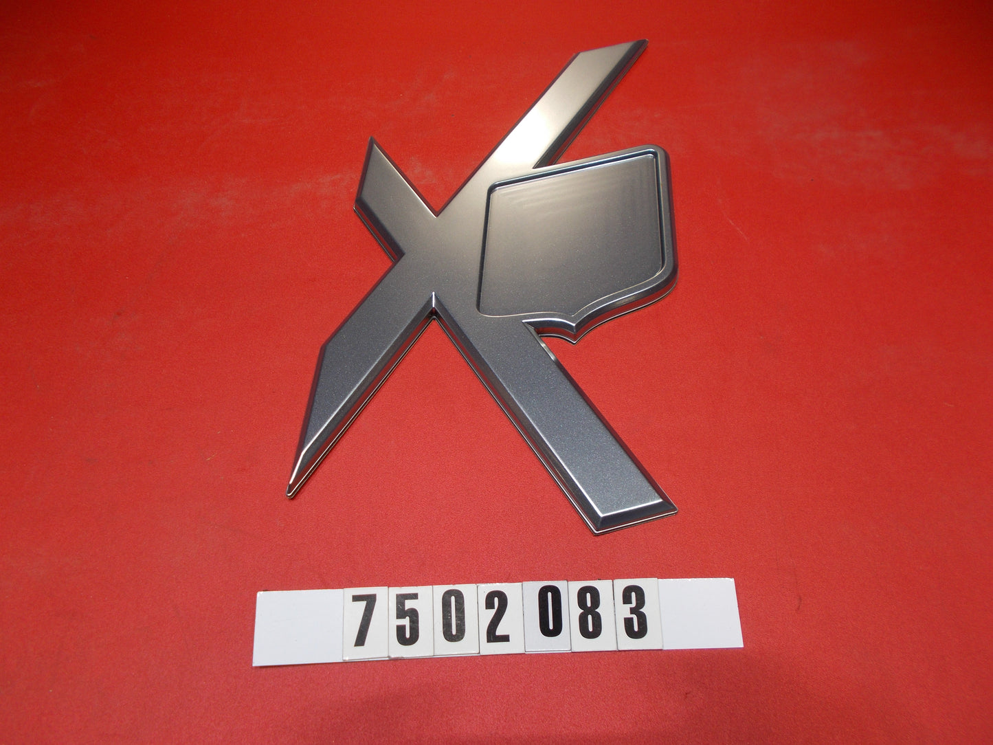 DECAL-XSERIES SATIN CHROME 16 7502083