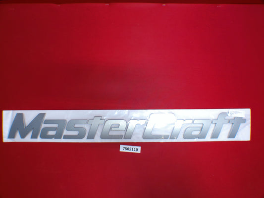 MasterCraft DECAL-MC 4" SATIN CHROME 7502110