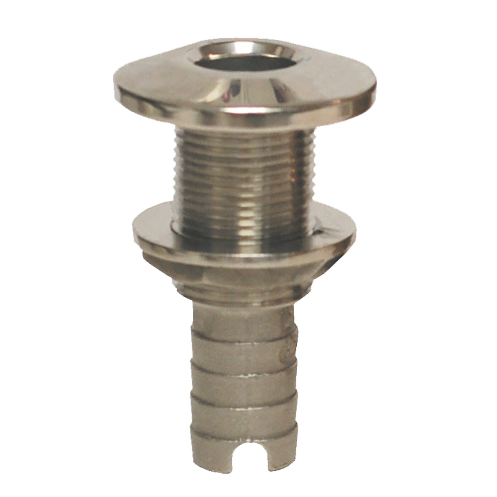 GROCO Stainless Steel Hose Barb ThruHull Fitting  2 HTH2000S