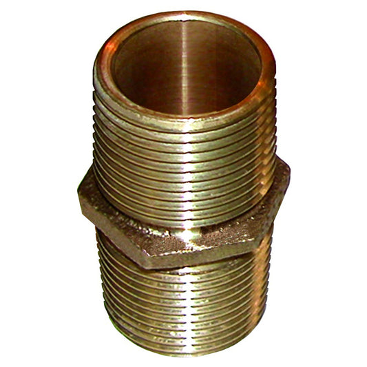 GROCO Bronze Pipe Nipple  112 NPT PN1500