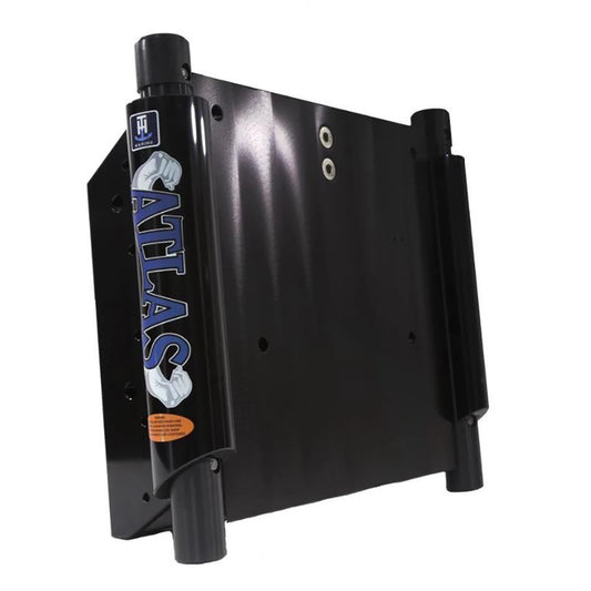 TH Marine ATLAS 10 Hydraulic Jack Plate Standard  Black Anodized AHJ10VBDP