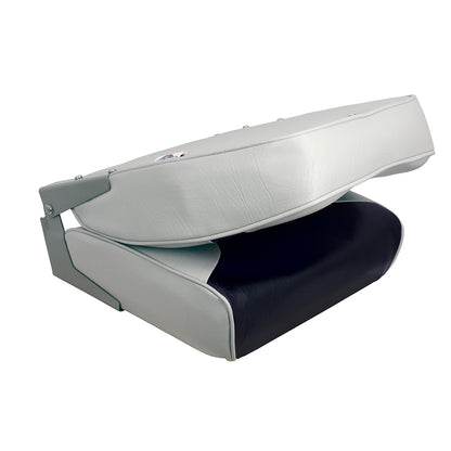 Springfield High Back MultiColor Folding Seat  BlueGrey 1040661