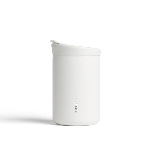 8oz Nomad Grip Tumbler - White