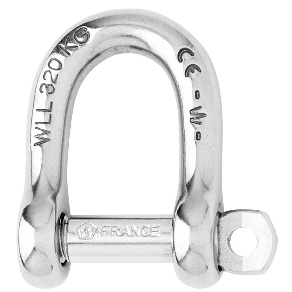 Wichard SelfLocking D Shackle  Diameter 8mm  516 01204