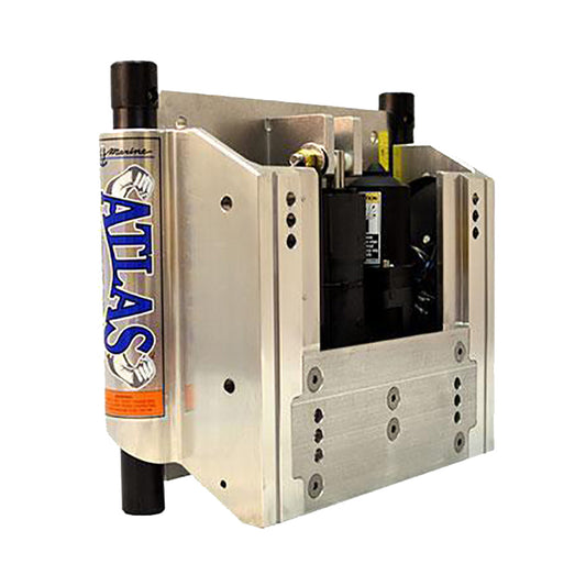 TH Marine ATLAS 6 Set Back Hydraulic Jack Plate STD Polished AHJC6VDP