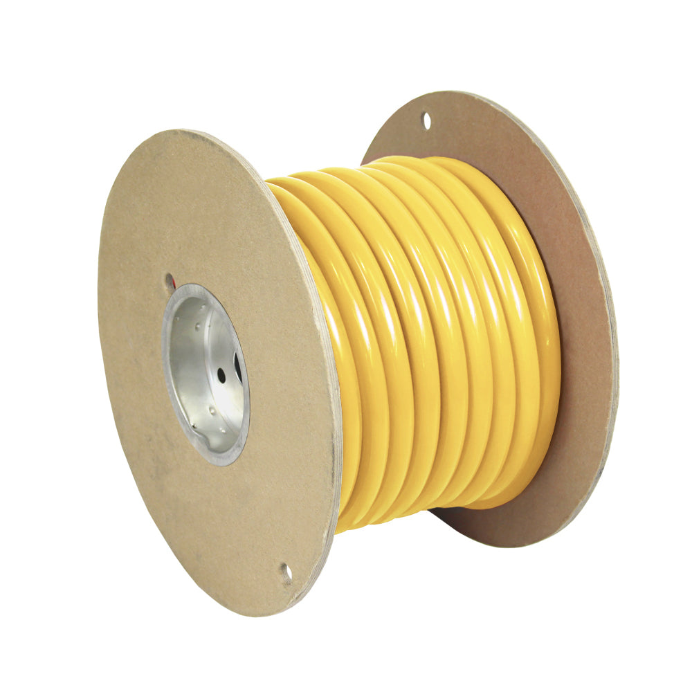 Pacer Yellow 40 AWG Battery Cable  50 WUL40YL50