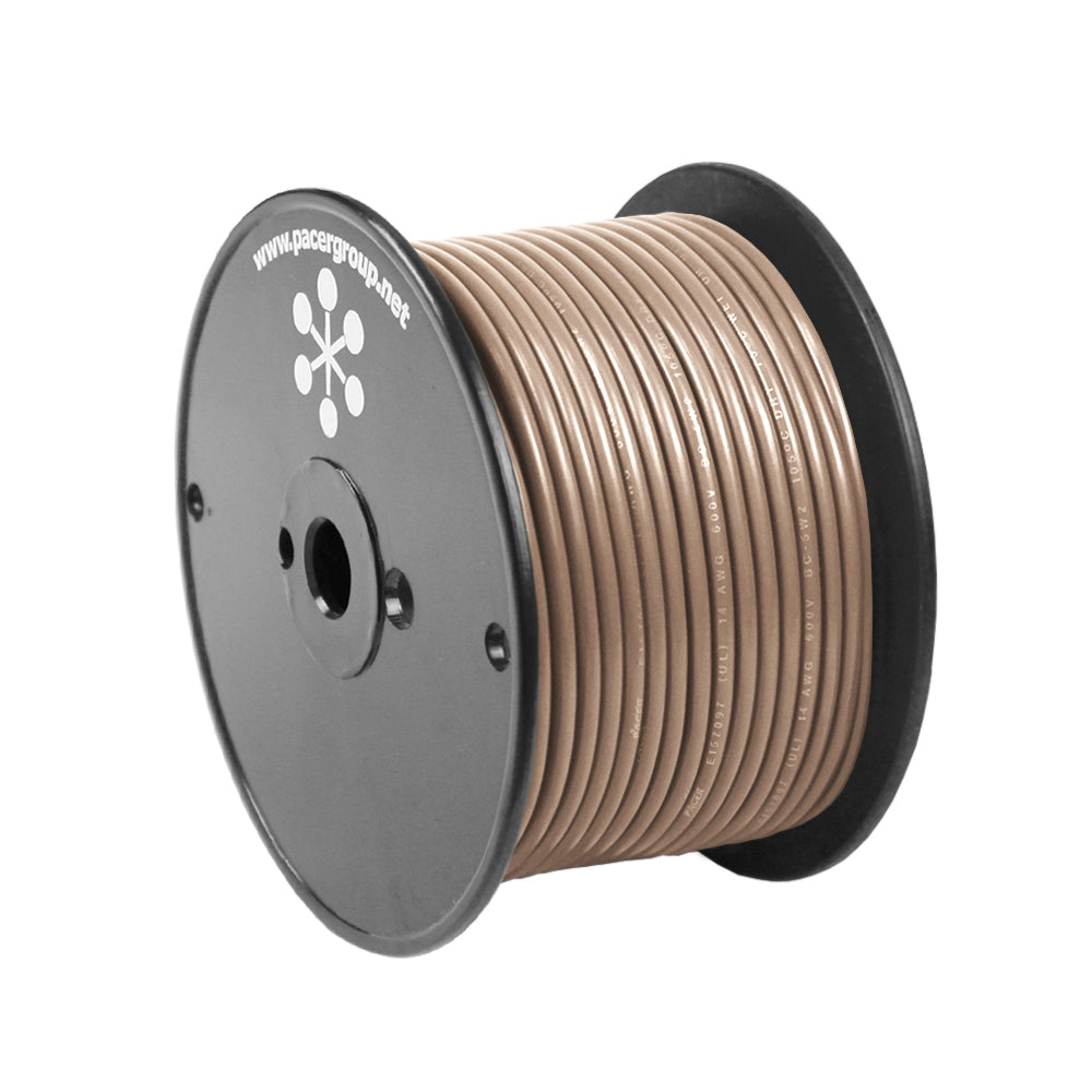 Pacer Tan 14 AWG Primary Wire  100 WUL14TN100