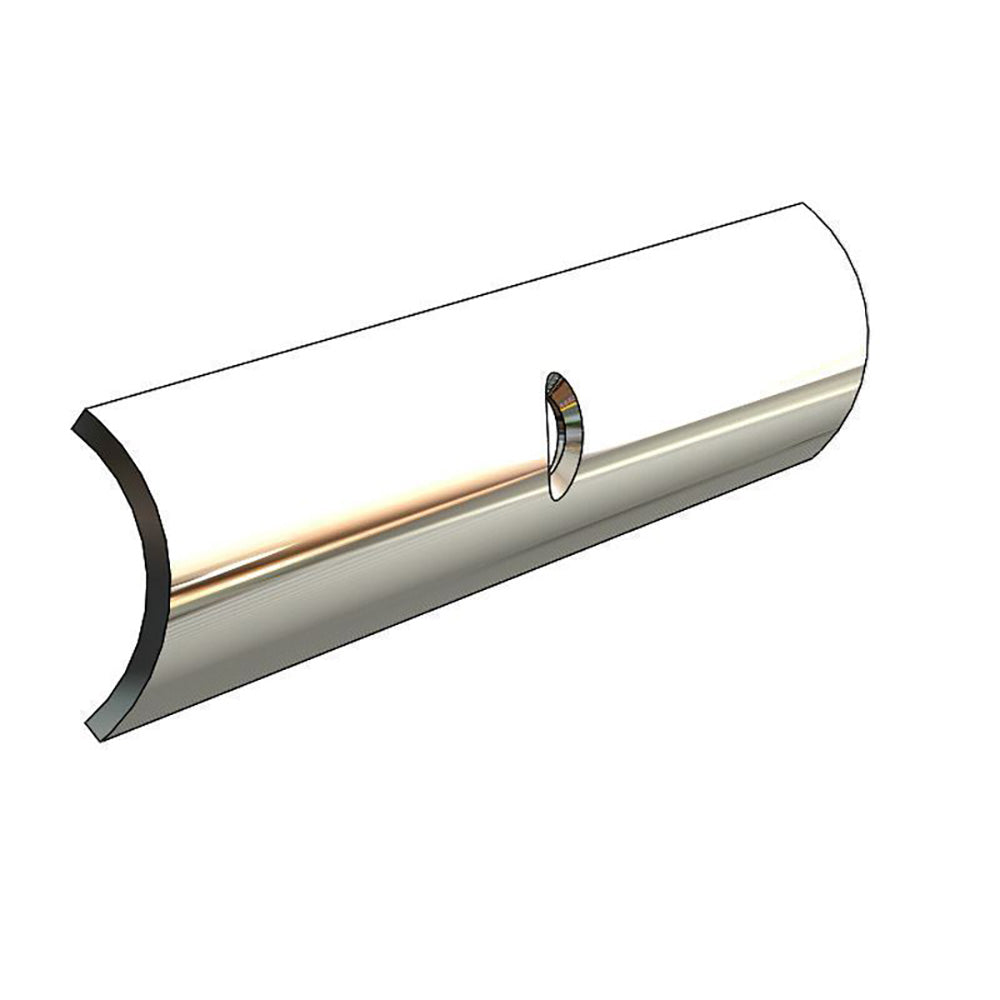 TACO Hollow Back 304 Stainless Steel Rub Rail Insert 34 x 6 S114511P61