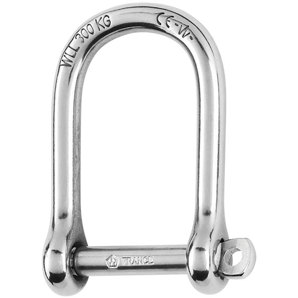 Wichard SelfLocking Large Opening Shackle  10mm Diameter  1332 01265
