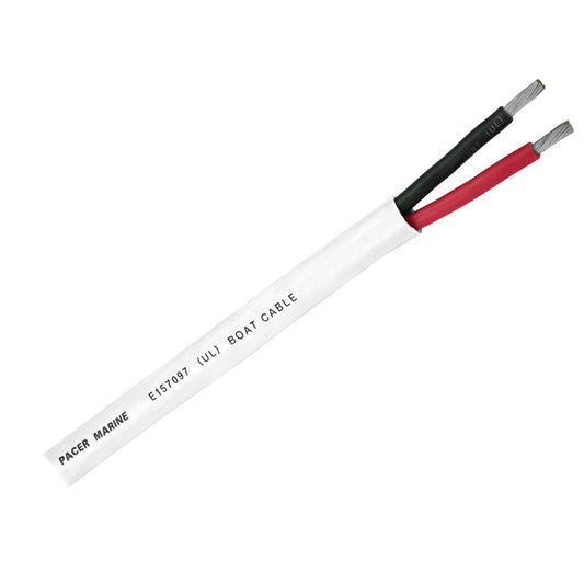 Pacer Duplex 2 Conductor Cable  100  162 AWG  Red Black WR162DC100