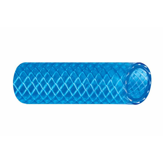 Trident Marine 58 Reinforced PVC FDA Cold Water Feed Line Hose  Drinking Water Safe  Translucent Blue  Sold by the Foot