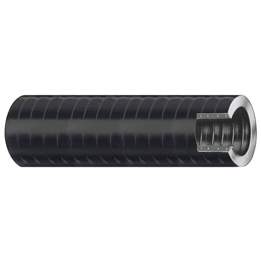 Trident Marine 118 VAC XHD Bilge  Live Well Hose  Hard PVC Helix  Black  Sold by the foot 1491186FT