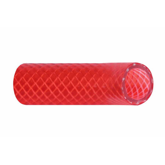 Trident Marine 34 Reinforced PVC FDA Hot Water Feed Line Hose  Drinking Water Safe  Translucent Red  Sold by the Foot