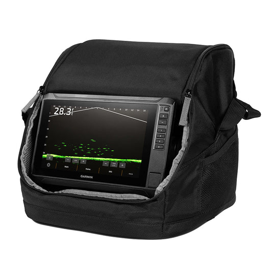 Garmin ECHOMAP UHD2 93SV LiveScope Plus Ice Fishing Bundle LI wECHOMAP UHD2 93sv LiveScope Plus System  Lithiumion