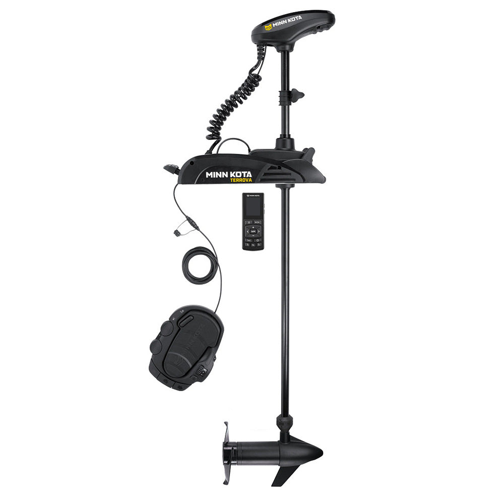 Minn Kota Terrova 55 Trolling Motor wWireless Remote  Dual Spectrum CHIRP  12V  55LB  54 1358356